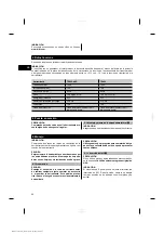 Предварительный просмотр 24 страницы Hilti TE 800-AVR Operating Instructions Manual