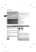 Предварительный просмотр 28 страницы Hilti TE 800-AVR Operating Instructions Manual