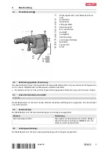 Предварительный просмотр 9 страницы Hilti TE 800 Operating Instructions Manual