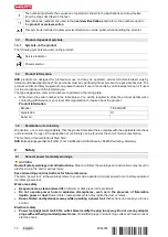 Preview for 16 page of Hilti TE 800 Operating Instructions Manual