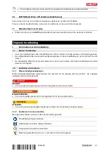 Предварительный просмотр 25 страницы Hilti TE 800 Operating Instructions Manual