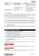 Preview for 45 page of Hilti TE 800 Operating Instructions Manual