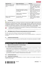 Предварительный просмотр 145 страницы Hilti TE 800 Operating Instructions Manual