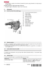 Preview for 170 page of Hilti TE 800 Operating Instructions Manual