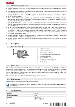 Предварительный просмотр 10 страницы Hilti TE DRS 4/6 Manual