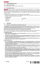 Preview for 8 page of Hilti TE DRS-4/6 Manual