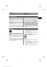 Preview for 16 page of Hilti TE DRS-M Operating Instructions Manual