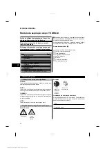 Предварительный просмотр 63 страницы Hilti TE DRS-M Operating Instructions Manual