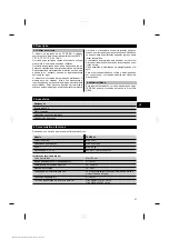 Preview for 64 page of Hilti TE DRS-M Operating Instructions Manual