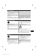 Preview for 104 page of Hilti TE DRS-M Operating Instructions Manual