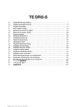 Preview for 5 page of Hilti TE DRS-S Original Operating Instructions