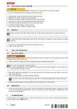 Предварительный просмотр 18 страницы Hilti TE DRS-Y Original Operating Instructions