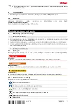 Предварительный просмотр 85 страницы Hilti TE DRS-Y Original Operating Instructions