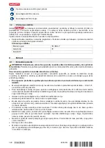 Предварительный просмотр 126 страницы Hilti TE DRS-Y Original Operating Instructions