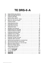 Preview for 5 page of Hilti TE DRS6-A Original Operating Instructions