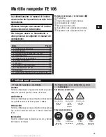 Preview for 29 page of Hilti TE106 Operating Instructions Manual