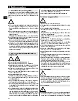 Preview for 8 page of Hilti TE46 Operating Instructions Manual