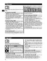 Preview for 10 page of Hilti TE46 Operating Instructions Manual