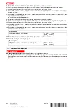 Предварительный просмотр 54 страницы Hilti UD 4 Original Operating Instructions