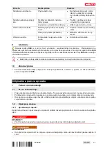 Предварительный просмотр 77 страницы Hilti UD16 Original Operating Instructions