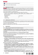 Preview for 98 page of Hilti UD16 Original Operating Instructions