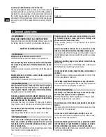 Предварительный просмотр 6 страницы Hilti UH 240-A Operating Instructions Manual