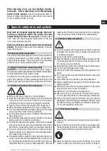 Предварительный просмотр 7 страницы Hilti UH 650 Operating Instructions Manual