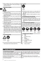 Предварительный просмотр 8 страницы Hilti UH 650 Operating Instructions Manual