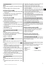 Предварительный просмотр 11 страницы Hilti UH 650 Operating Instructions Manual