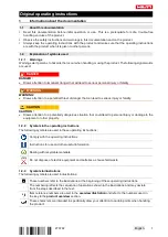 Preview for 9 page of Hilti UH 700 Manual