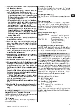 Предварительный просмотр 9 страницы Hilti UW 10 Operating Instructions Manual