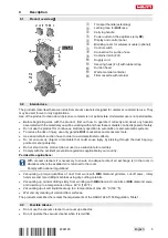 Предварительный просмотр 10 страницы Hilti VC 150-10 X Manual