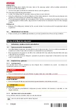 Preview for 19 page of Hilti VC 150-10 X Manual