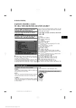 Preview for 101 page of Hilti VC 20-U-Y Operating Instructions Manual