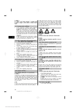 Preview for 110 page of Hilti VC 20-U-Y Operating Instructions Manual