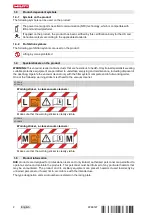 Preview for 8 page of Hilti VC 20L-X Original Operating Instructions