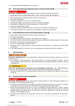 Preview for 301 page of Hilti VC 20M-X Manual