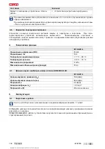 Предварительный просмотр 142 страницы Hilti VC 5-A22-L Original Operating Instructions