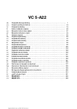 Preview for 4 page of Hilti VC 5-A22 Original Operating Instructions