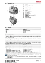 Preview for 71 page of Hilti VC 5-A22 Original Operating Instructions