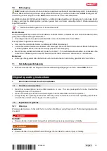 Предварительный просмотр 15 страницы Hilti VC 60-W Original Operating Instructions