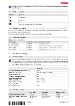 Предварительный просмотр 143 страницы Hilti VC 60-W Original Operating Instructions