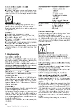 Предварительный просмотр 102 страницы Hilti WFE 450-E Operating Instructions Manual