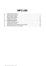 Preview for 4 page of Hilti WFO 280 Original Operating Instructions