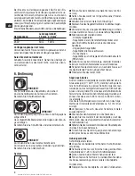 Предварительный просмотр 13 страницы Hilti WSC 255-KE Operating Instructions Manual