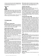 Предварительный просмотр 14 страницы Hilti WSC 267-E Operating Instructions Manual