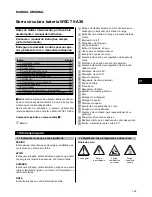 Предварительный просмотр 6 страницы Hilti WSC 70-A36 Operating Instructions Manual