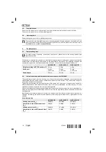 Preview for 22 page of Hilti WSR 1250-PE Manual