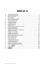 Preview for 6 page of Hilti WSR 22-A Manual