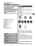 Предварительный просмотр 65 страницы Hilti XBT 4000-A Operating Instructions Manual